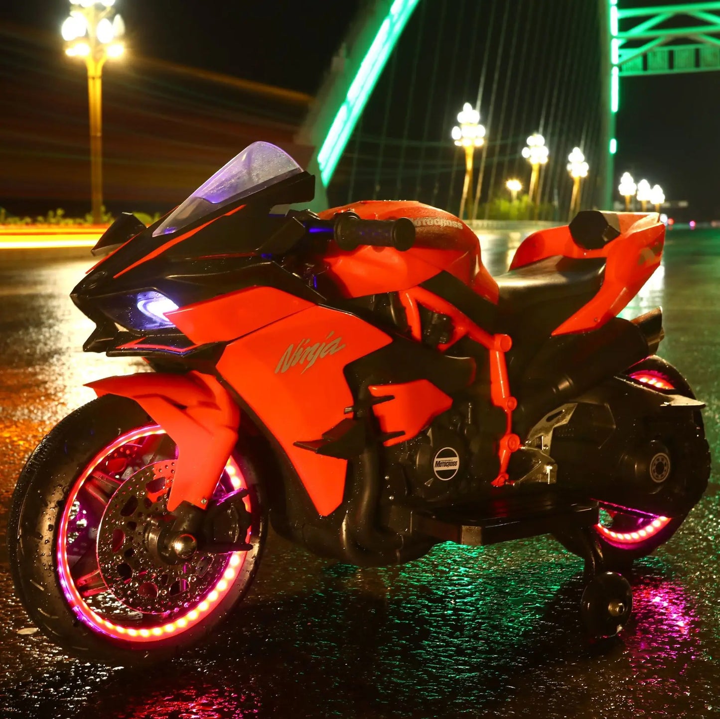 MiniMotors Ninja Motercycle LED